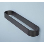 Cielo Wieszak na ręcznik 30 cm czarny ACPT30