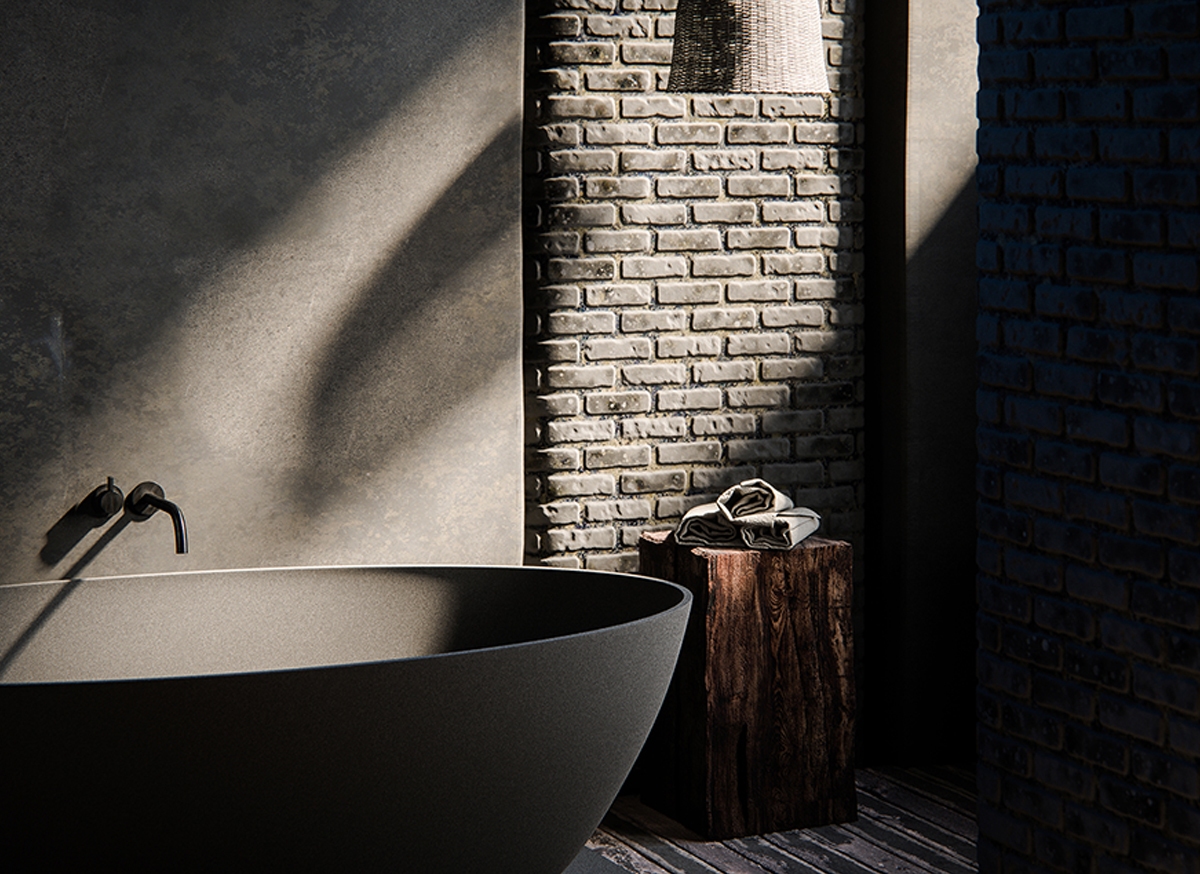 Cocoon Atlantis Wanna wolnostojąca 170x85 cm Anthracite atlantis170anthracite