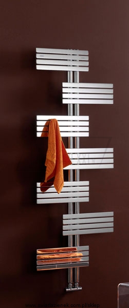 Cordivari BABYLA grzejnik łazienkowy 1080 x 600 mm stal nierdzewna polerowana 3551730130011