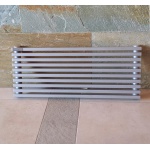 Cordivari Karin grzejnik dekoracyjny/łazienkowy 250x600 mm kolor srebrny z ekspozycji KARIN H 60 L 25 Tylko 1 sztuka w takiej cenie!