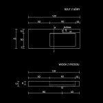 Cristalstone Linea Ideal Umywalka wpuszczana w blat Biały U1200-MBPOLC