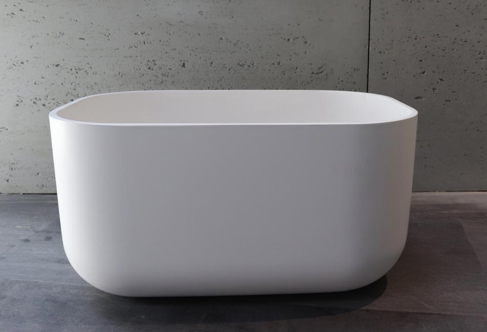 Cristalstone Separado Umywalka stawiana 60x40 biała VIDRIO CUATRO