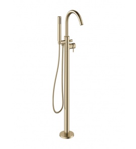 Crosswater MPRO Bateria wannowa wolnostojąca brushed brass PRO416FF