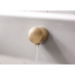 Crosswater MPRO Syfon wannowy odpływowo-przelewowy brushed brass PRO0355F+