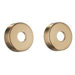 Damixa Rozety ścienne do baterii 3/4" szczotkowany brąz PVD 136438800