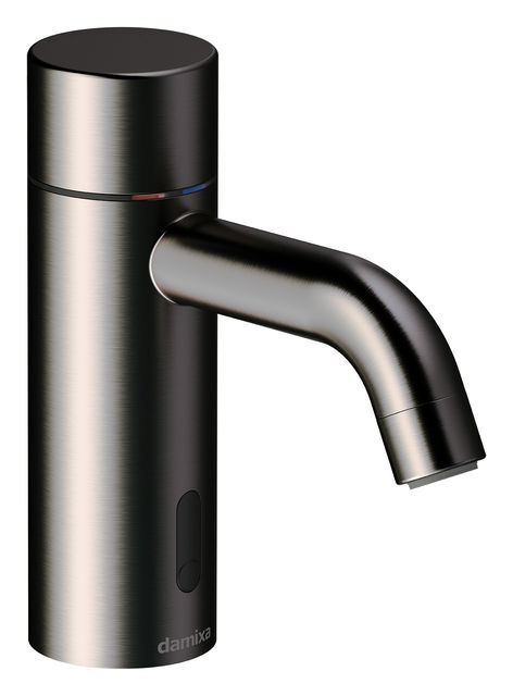 Damixa Silhouet Touchless Bateria umywalkowa jednootworowa szczotkowany grafit pvd 740225500