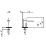 DornBracht Cult Bateria Umywalkowa 3350096000 / 33.500.960-00