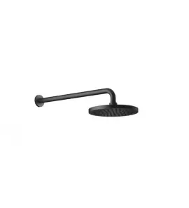 DornBracht Deszczownica z podłączeniem ściennym Ø 400mm czarny mat 2865997033