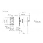 DornBracht Element podtynkowy 1/2" 3560797090