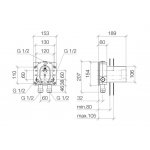 DornBracht Element zewnętrzny z wstępnym odcięciem podtynkowy 3502197090