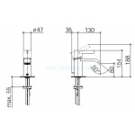 DornBracht Imo Bateria Umywalkowa 3350067000 / 33.500.670-00