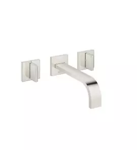 DornBracht Mem Bateria umywalkowa ścienna bez korka automatycznego platyna 3671278208