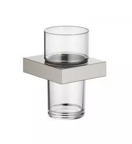 DornBracht Mem Uchwyt do szklanki model ścienny platyna mat 8340078006