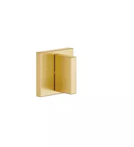 DornBracht Mem Zawór odcinający, podtynkowy, ścienny zamykany w prawo 3/4" mosiądz szczotkowana 3660878228