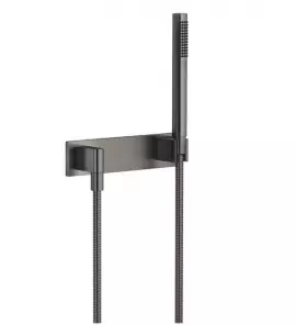 DornBracht Mem Zestaw prysznicowy z płytą przykrywającą Dark Platinium matt 2781898099