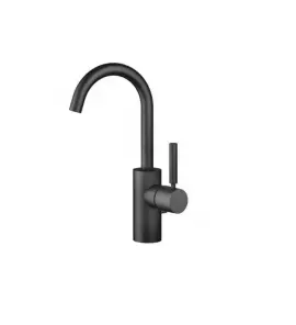 DornBracht Meta Bateria umywalkowa z korkiem automatycznym czarny mat 3351066133