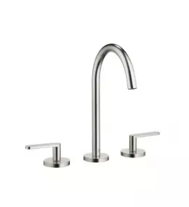 DornBracht Meta Bateria umywalkowa 3-otworowa z korkiem automatycznym platyna mat 2071366106