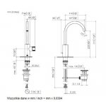 DornBracht Meta Pure Bateria umywalkowa z korkiem automatycznym platyna mat 3350066506