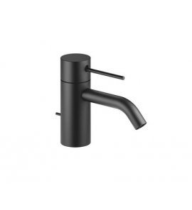 DornBracht Meta Slim Bateria umywalkowa z korkiem automatycznym czarny mat 3350166233