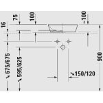   Duravit Cape Cod Umywalka stawiana 40x36 biały połysk 2328400000 W MAGAZYNIE!!