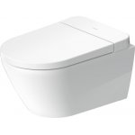       Duravit SensoWash D-Neo Compact Miska wisząca z deską sedesową myjącą biały 654000012004300 TYLKO 1 SZT W TAKIEJ CENIE 