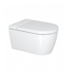       Duravit SensoWash Starck f Lite Compact Miska wisząca z deską sedesową myjąca biała 650001012004310 W MAGAZYNIE!!
