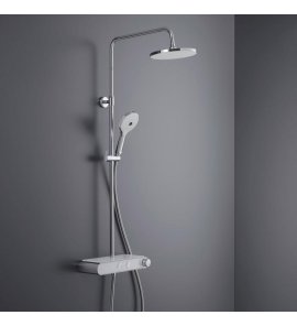    Duravit Zestaw prysznicowy ze zintegrowaną półką MinusFlow 1050 i termostatem prysznicowym chrom TH4382008005 W MAGAZYNIE!!