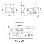 Duravit Zestaw SensoWash® Slim / ME by Starck WC Myjące 631000002004300 W MAGAZYNIE