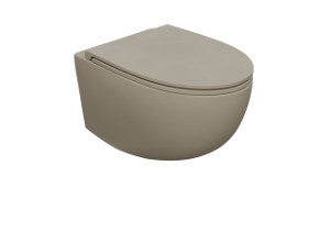 Esedra Bull WC Wiszący NO-RIM 53x36 cm sabbia SAWCSBLR