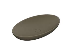 Esedra Flat 3 Umywalka Stawiana na Blat 70x41 cm caffe CFLVF3