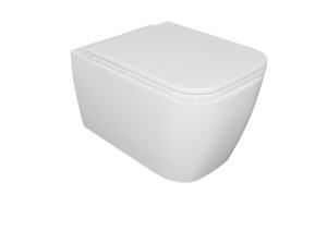Esedra Quadra WC Wiszący 54x36 cm biały WCSQD