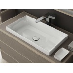 Eto Ulm Umywalka wpuszczana w blat 60x33 cm biały 01819001