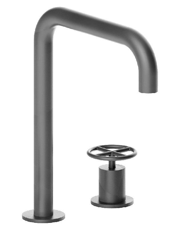 Fantini Fontane Bianche Bateria Umywalkowa 2-otworowa matt gun metal 47 P5 P107W