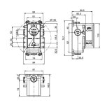 Firma Carlo Frattini Park Lane Element podtynkowy F3000