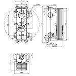 Firma Carlo Frattini Park Lane Element podtynkowy F4000