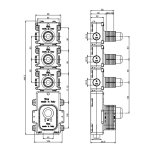 Firma Carlo Frattini Park Lane Element podtynkowy F2463