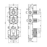 Firma Carlo Frattini Park Lane Element podtynkowy F2462