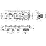 Firma Carlo Frattini Park Lane Element podtynkowy F2462/1