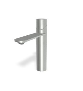 Firma Carlo Frattini Slide Bateria umywalkowa z korkiem klik klak inox F5801LINOX
