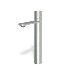Firma Carlo Frattini Slide Bateria umywalkowa z korkiem klik klak inox F5801/HINOX