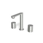 Firma Carlo Frattini Slide Bateria umywalkowa z korkiem klik klak inox F5811INOX