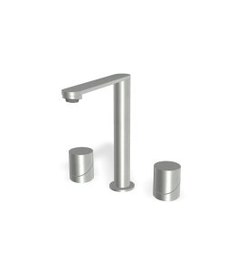 Firma Carlo Frattini Slide Bateria umywalkowa z korkiem klik klak inox F5811/HINOX