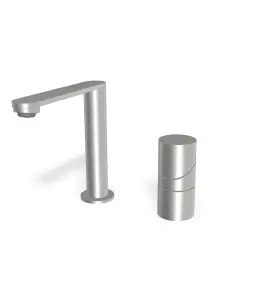 Fima Carlo Frattini Slide Bateria umywalkowa z korkiem klik klak inox F5841INOX