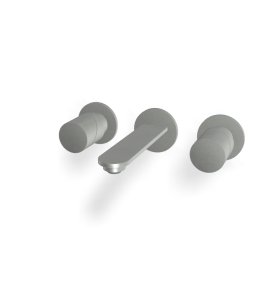 Firma Carlo Frattini Slide Bateria umywalkowa z korkiem klik klak podtynkowa element zewnętrzny inox F5811/5INOX