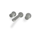 Firma Carlo Frattini Slide Bateria umywalkowa z korkiem klik klak podtynkowa element zewnętrzny inox F5811L/5INOX