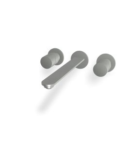 Firma Carlo Frattini Slide Bateria umywalkowa z korkiem klik klak podtynkowa element zewnętrzny inox F5811Z/5INOX