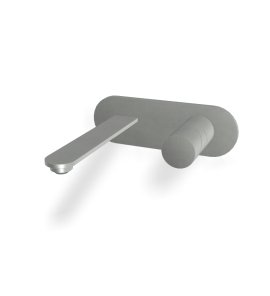 Firma Carlo Frattini Slide Bateria umywalkowa z korkiem klik klak podtynkowa element zewnętrzny inox F5821WLX5INOX