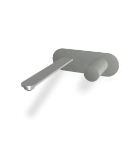 Firma Carlo Frattini Slide Bateria umywalkowa z korkiem klik klak podtynkowa element zewnętrzny inox F5821WZX5INOX