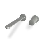 Firma Carlo Frattini Slide Bateria umywalkowa z korkiem klik klak podtynkowa element zewnętrzny inox F5821WZX8INOX