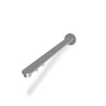 Firma Carlo Frattini Slide Deszczownica z ramieniem prysznicowym inox F5812INOX